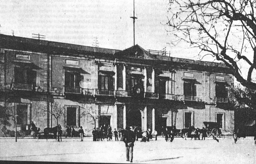 foto de la fachada principal del Edificio del Cabildo